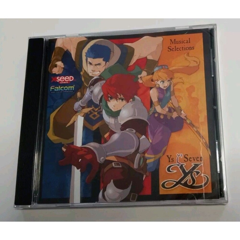 Ys Seven Musical Selections Soundtrack CD Xseed Falcom New/Sealed